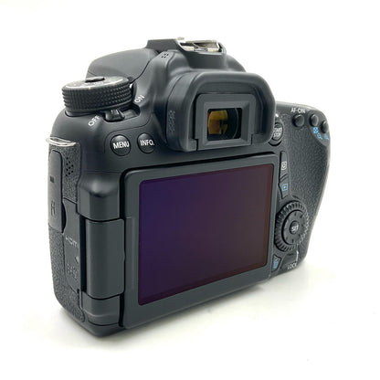 【全額返金保証】【最速発送】Canon デジタル一眼 EOS 70D EF-S18-135 IS STM レンズキット ブラック 動作確認済