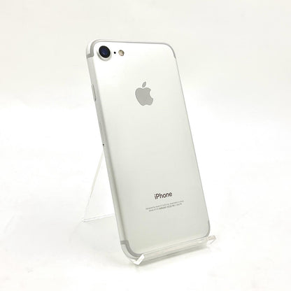 【全額返金保証】【最速発送】Apple iPhone iPhone 7 32GB シルバー au SIMフリー 白ロム 美品 動作確認済 86%