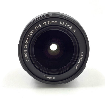 【全額返金保証】【最速発送】Canon EF-S18-55mm F3.5-5.6 IS 動作確認済