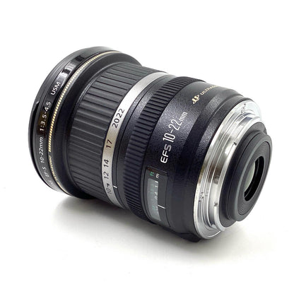 【全額返金保証】【最速発送】Canon EF-S10-22mm F3.5-4.5 USM 美品 動作確認済