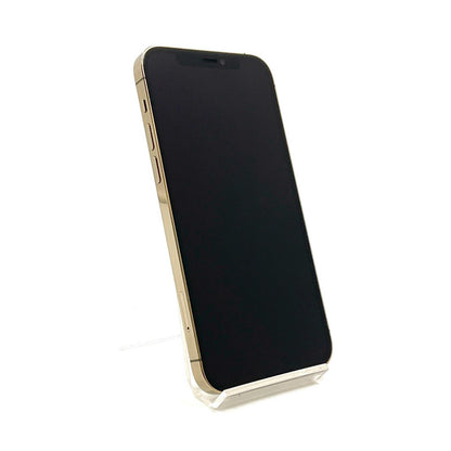 【全額返金保証】【最速発送】Apple iPhone iPhone 12 Pro 128GB ゴールド au 白ロム 動作確認済 91%