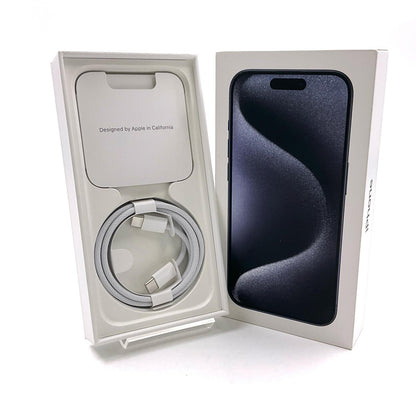 【全額返金保証】【最速発送】Apple iPhone iPhone 15 Pro 256GB ブルーチタニウム docomo SIMフリー 白ロム 美品 動作確認済 87%