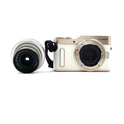 【全額返金保証】【最速発送】Panasonic デジタル一眼 LUMIX DC-GF10 ホワイト LUMIX G VARIO 12-32mm/F3.5-5.6 ASPH./MEGA O.I.S. H-FS12032-S シルバー 動作確認済