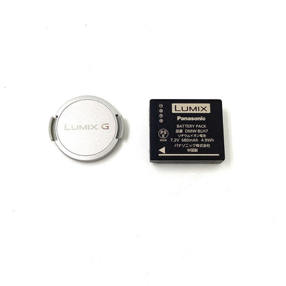 【全額返金保証】【最速発送】Panasonic デジタル一眼 LUMIX DC-GF10 ホワイト LUMIX G VARIO 12-32mm/F3.5-5.6 ASPH./MEGA O.I.S. H-FS12032-S シルバー 動作確認済