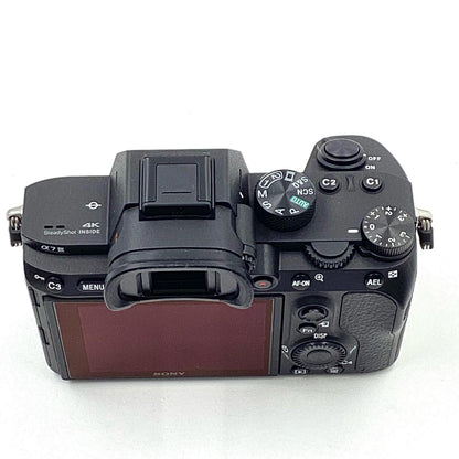 【全額返金保証】【最速発送】Sony デジタル一眼 α7 III ILCE-7M3 ボディ ブラック 美品 動作確認済