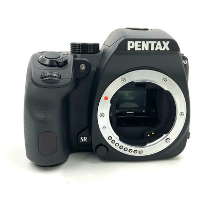 【全額返金保証】【最速発送】PENTAX デジタル一眼 K-70 18-135WRキット ブラック 美品 動作確認済