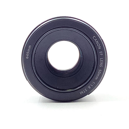 【全額返金保証】【最速発送】Canon EF50mm F1.8 STM 美品 動作確認済