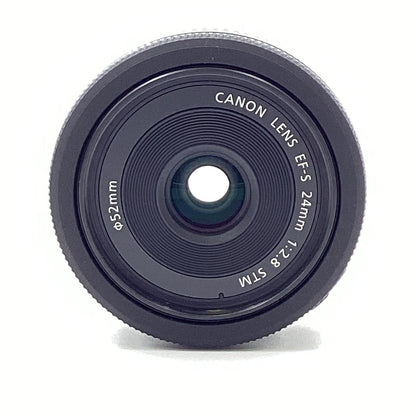 【全額返金保証】【最速発送】Canon EF-S24mm F2.8 STM 美品 動作確認済