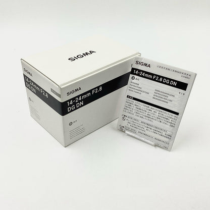 【全額返金保証】【最速発送】SIGMA 14-24mm F2.8 DG DN [ソニーE用] 動作確認済