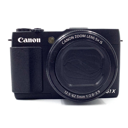【全額返金保証】【最速発送】Canon コンパクトデジタルカメラ PowerShot G1 X Mark II [ブラック] 動作確認済