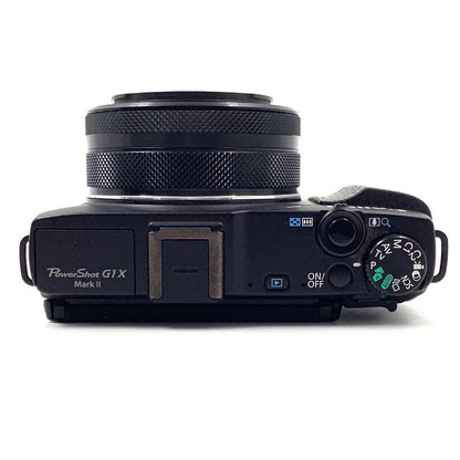 【全額返金保証】【最速発送】Canon コンパクトデジタルカメラ PowerShot G1 X Mark II [ブラック] 動作確認済