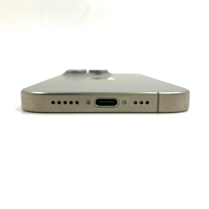 【全額返金保証】【最速発送】Apple iPhone iPhone 15 Pro 128GB ナチュラルチタニウム SIMフリー 白ロム 動作確認済 91%