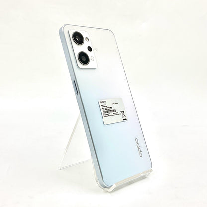 【全額返金保証】【最速発送】OPPO Reno 7A 128GB ドリームブルー SIMフリー CPH2353 白ロム 美品 動作確認済