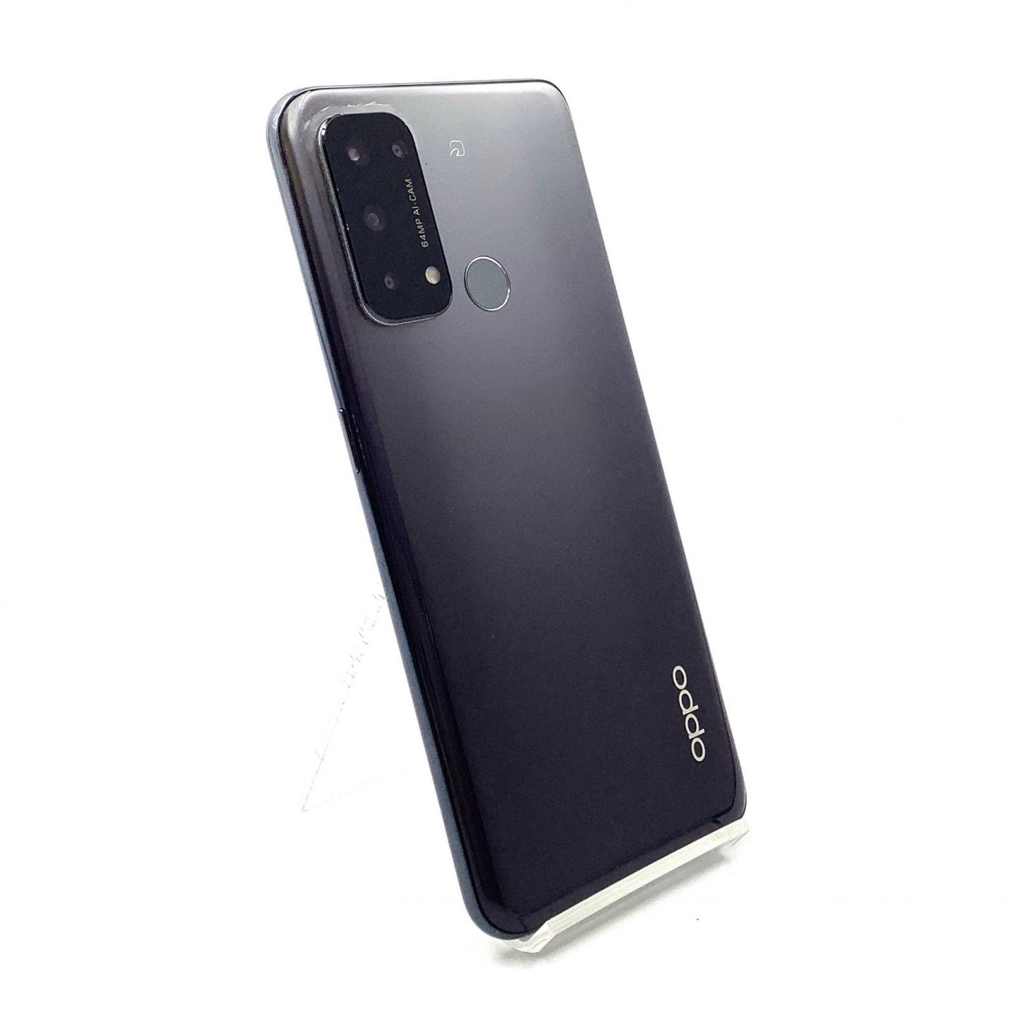 【全額返金保証】【最速発送】OPPO Reno 5 A 128GB シルバーブラック 楽天モバイル CPH2199 白ロム 動作確認済