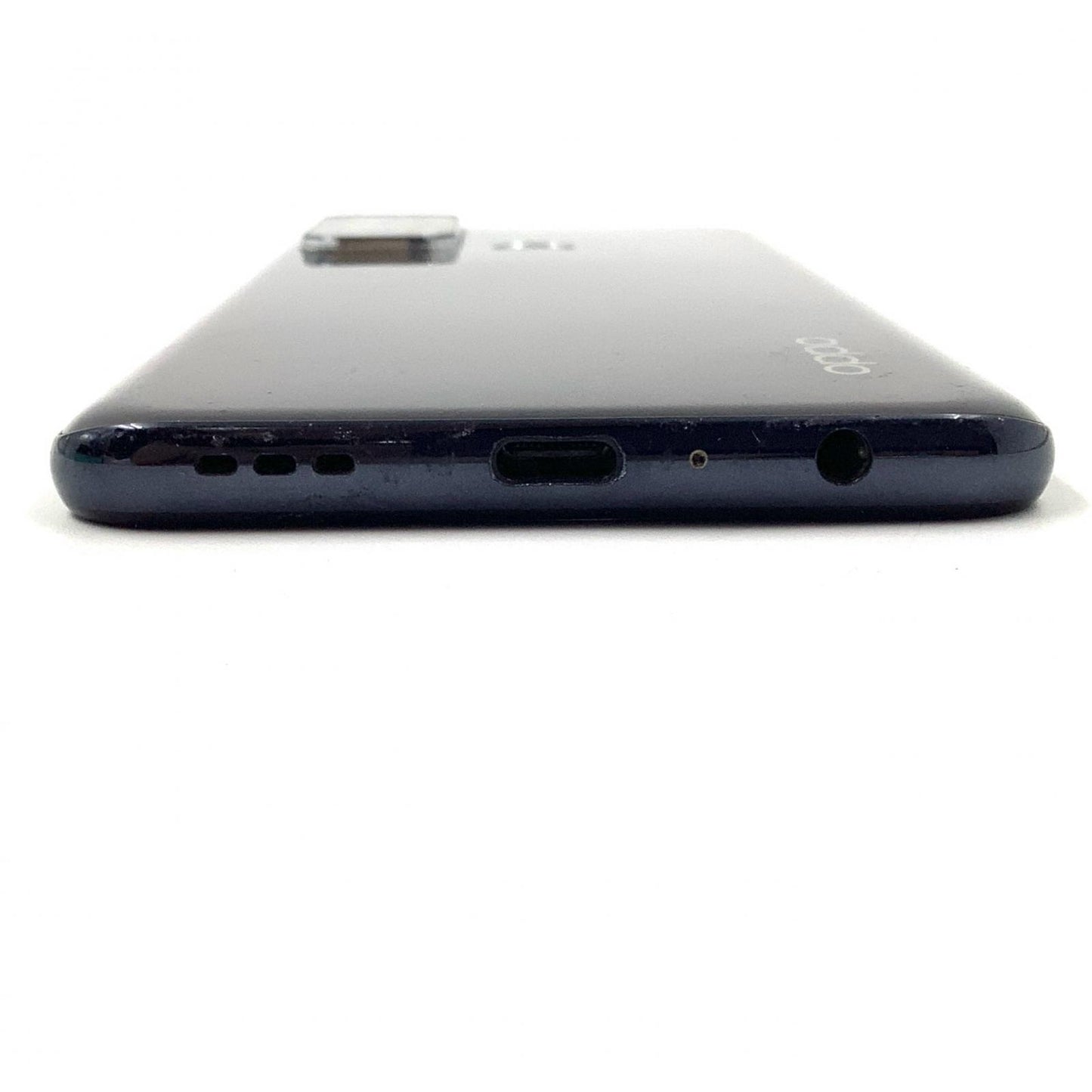 【全額返金保証】【最速発送】OPPO Reno 5 A 128GB シルバーブラック 楽天モバイル CPH2199 白ロム 動作確認済