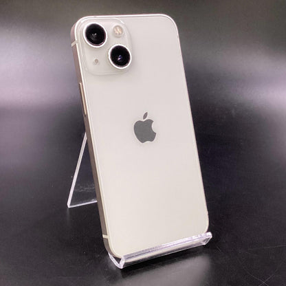 【全額返金保証】【最速発送】Apple iPhone iPhone 13 mini 128GB スターライト 白ロム 動作確認済 100%
