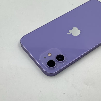 【全額返金保証】【最速発送】Apple iPhone iPhone 12 64GB パープル 動作確認済 78%