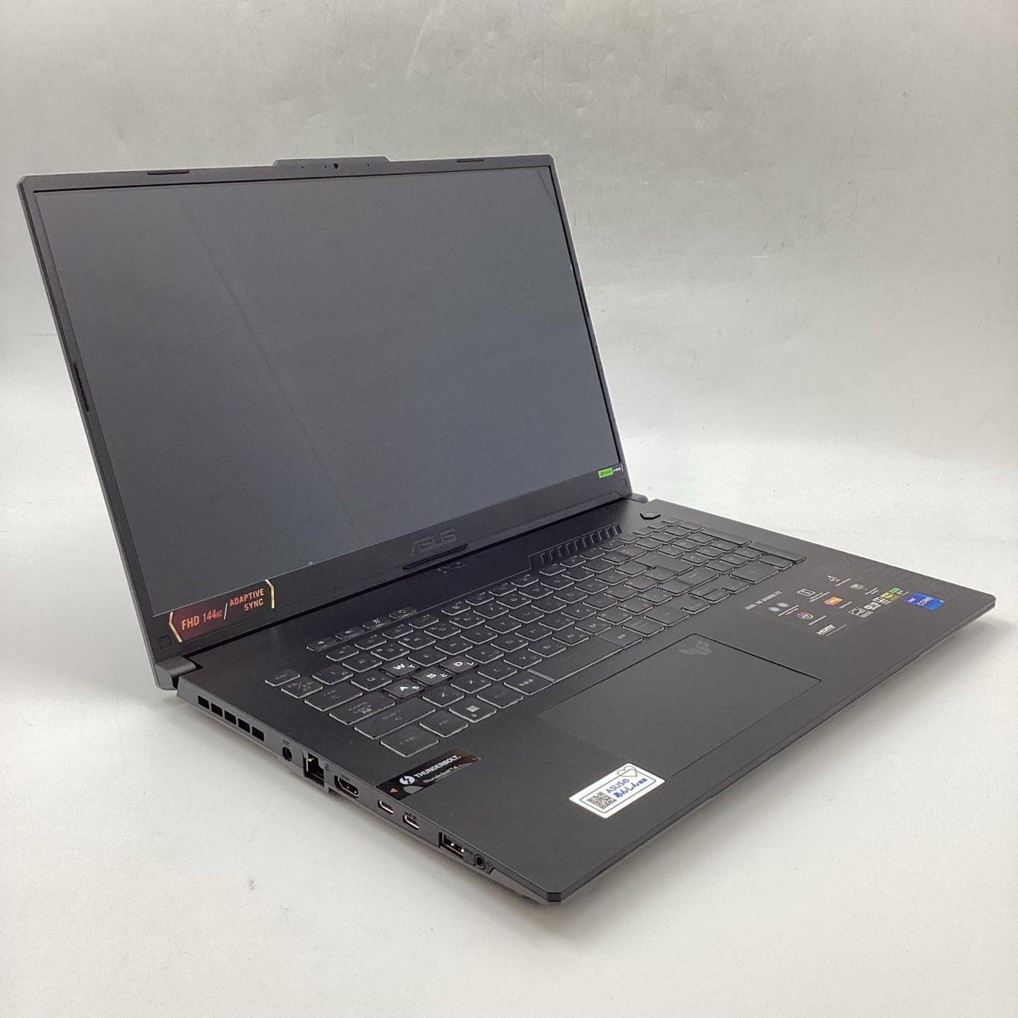 【全額返金保証】【最速発送】ASUS TUF GAMING FX707W-I7R4060A5200 Intel Core i7-13620H 16GB SSD 1TB NVIDIA GeForce RTX 4060 Laptop GPU 96.7% 超美品 動作確認済