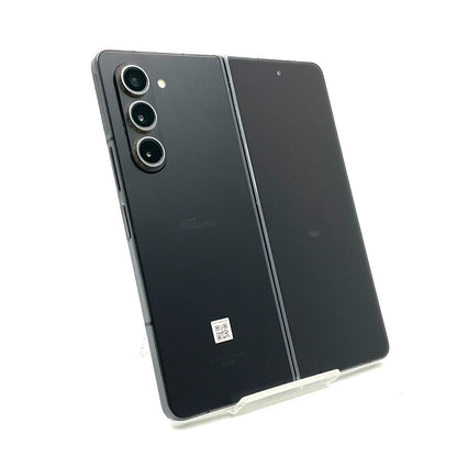 【全額返金保証】【最速発送】SAMSUNG Galaxy Z Fold5 256GB ファントムブラック docomo SC-55D 白ロム 動作確認済