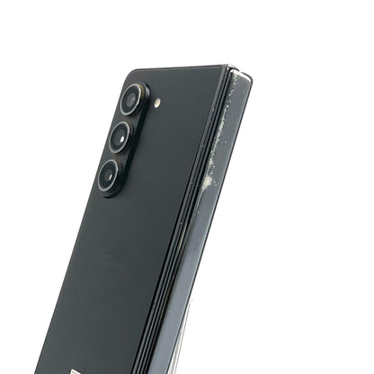 【全額返金保証】【最速発送】SAMSUNG Galaxy Z Fold5 256GB ファントムブラック docomo SC-55D 白ロム 動作確認済