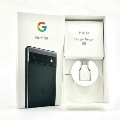 【全額返金保証】【最速発送】Google Pixel 6a 128GB Charcoal SIMフリー GB17L 白ロム 動作確認済