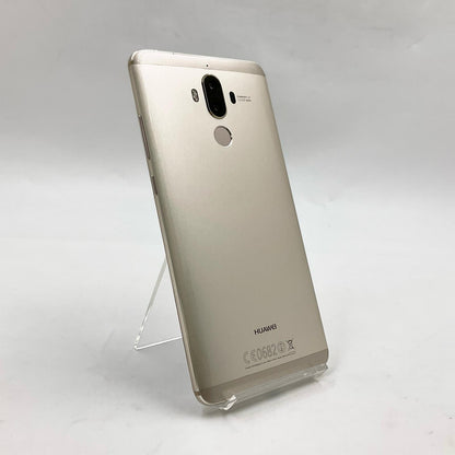 【全額返金保証】【最速発送】Huawei Mate 9 64GB シャンパンゴールド SIMフリー MHA-L29 白ロム 美品 動作確認済