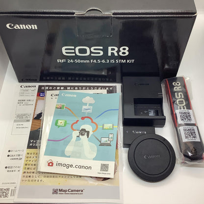 【全額返金保証】【最速発送】Canon デジタル一眼 EOS R8 ボディ ブラック 超美品 動作確認済