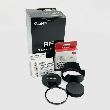 【全額返金保証】【最速発送】Canon RF24-105mm F4 L IS USM 超美品 動作確認済