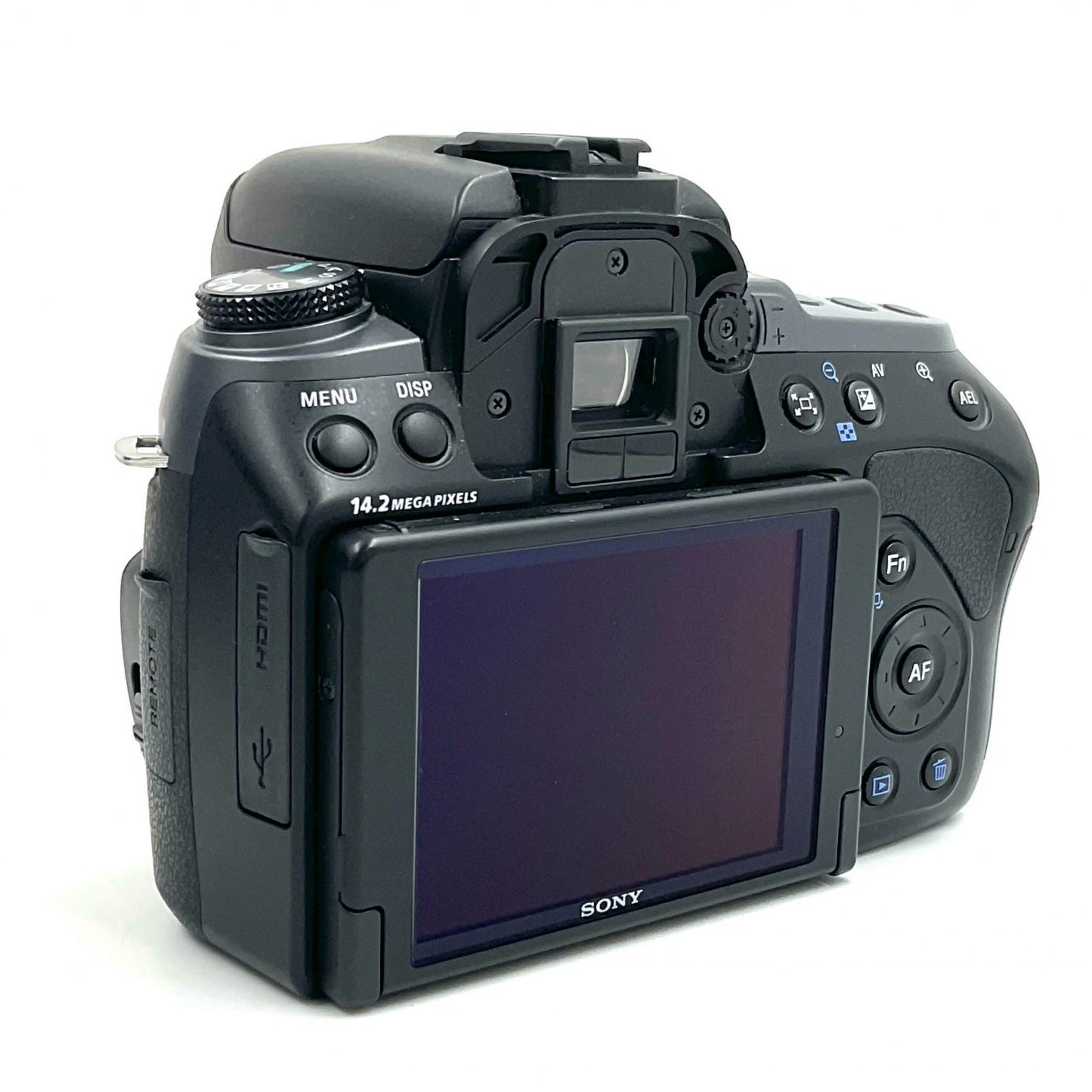 【全額返金保証】【最速発送】Sony デジタル一眼 α550 DSLR-A550 ボディ ブラック 動作確認済