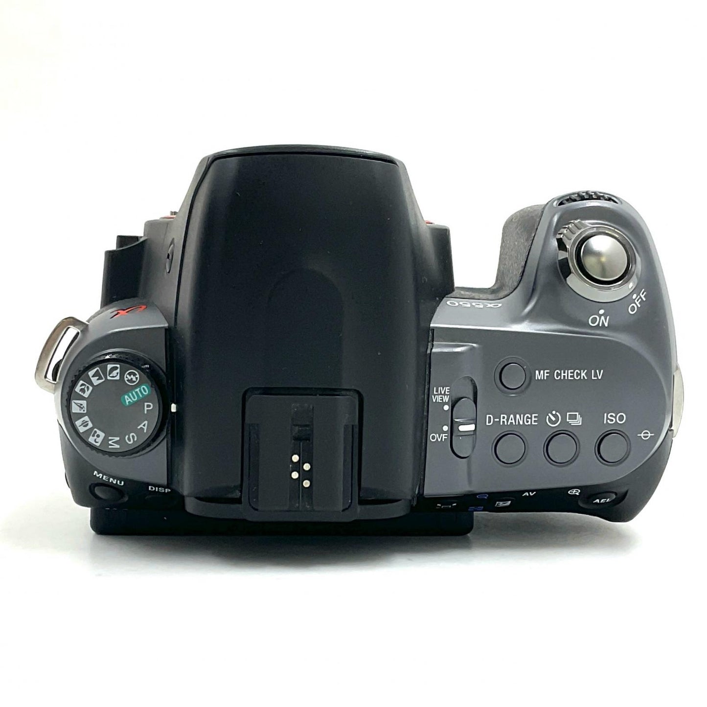 【全額返金保証】【最速発送】Sony デジタル一眼 α550 DSLR-A550 ボディ ブラック 動作確認済
