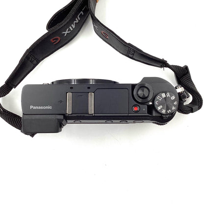 【全額返金保証】【最速発送】Panasonic デジタル一眼 LUMIX DMC-GX7MK2-K ボディ [ブラック] ブラック 美品 動作確認済