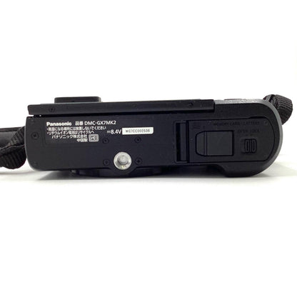 【全額返金保証】【最速発送】Panasonic デジタル一眼 LUMIX DMC-GX7MK2-K ボディ [ブラック] ブラック 美品 動作確認済