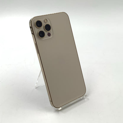 【全額返金保証】【最速発送】Apple iPhone iPhone 12 Pro 256GB ゴールド docomo SIMフリー 白ロム 動作確認済 72%