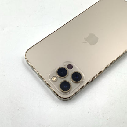 【全額返金保証】【最速発送】Apple iPhone iPhone 12 Pro 256GB ゴールド docomo SIMフリー 白ロム 動作確認済 72%