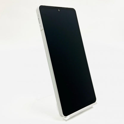 【全額返金保証】【最速発送】SHARP AQUOS sense6 128GB シルバー SIMフリー SH-M19 白ロム 動作確認済