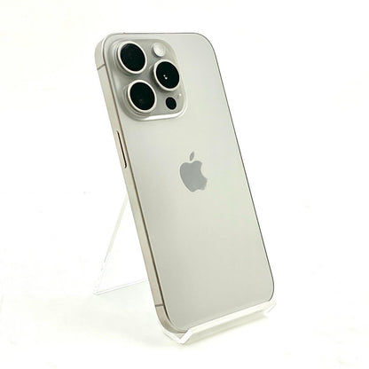 【全額返金保証】【最速発送】Apple iPhone iPhone 15 Pro 128GB ナチュラルチタニウム Softbank 動作確認済 88%