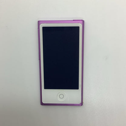 【全額返金保証】【最速発送】Apple iPhone IPod nano 16GB パープル 白ロム 動作確認済