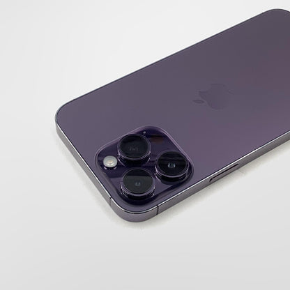 【全額返金保証】【最速発送】Apple iPhone iPhone 14 Pro Max 256GB ディープパープル SIMフリー 白ロム 動作確認済 83%