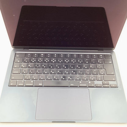 【全額返金保証】【最速発送】Apple MacBook Air 13.6インチ 2022 Apple M2 8GB SSD 256GB ミッドナイト 99% 動作確認済