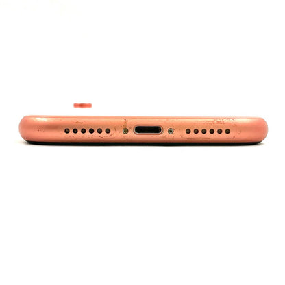 【全額返金保証】【最速発送】Apple iPhone iPhone XR 64GB コーラル au SIMフリー 白ロム 動作確認済 79%