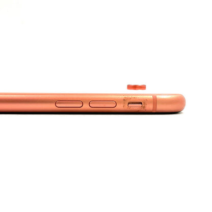 【全額返金保証】【最速発送】Apple iPhone iPhone XR 64GB コーラル au SIMフリー 白ロム 動作確認済 79%