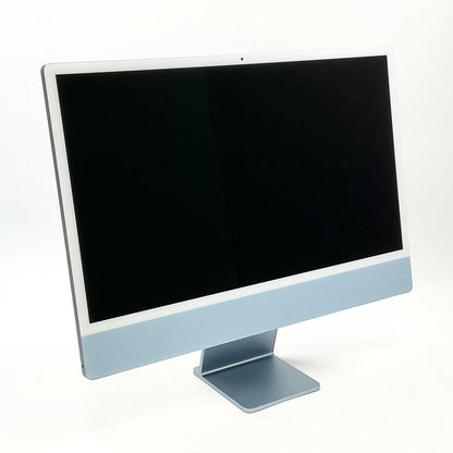 【全額返金保証】【最速発送】Apple iMac 24インチ Apple M3 8GB SSD 1TB ブルー 動作確認済