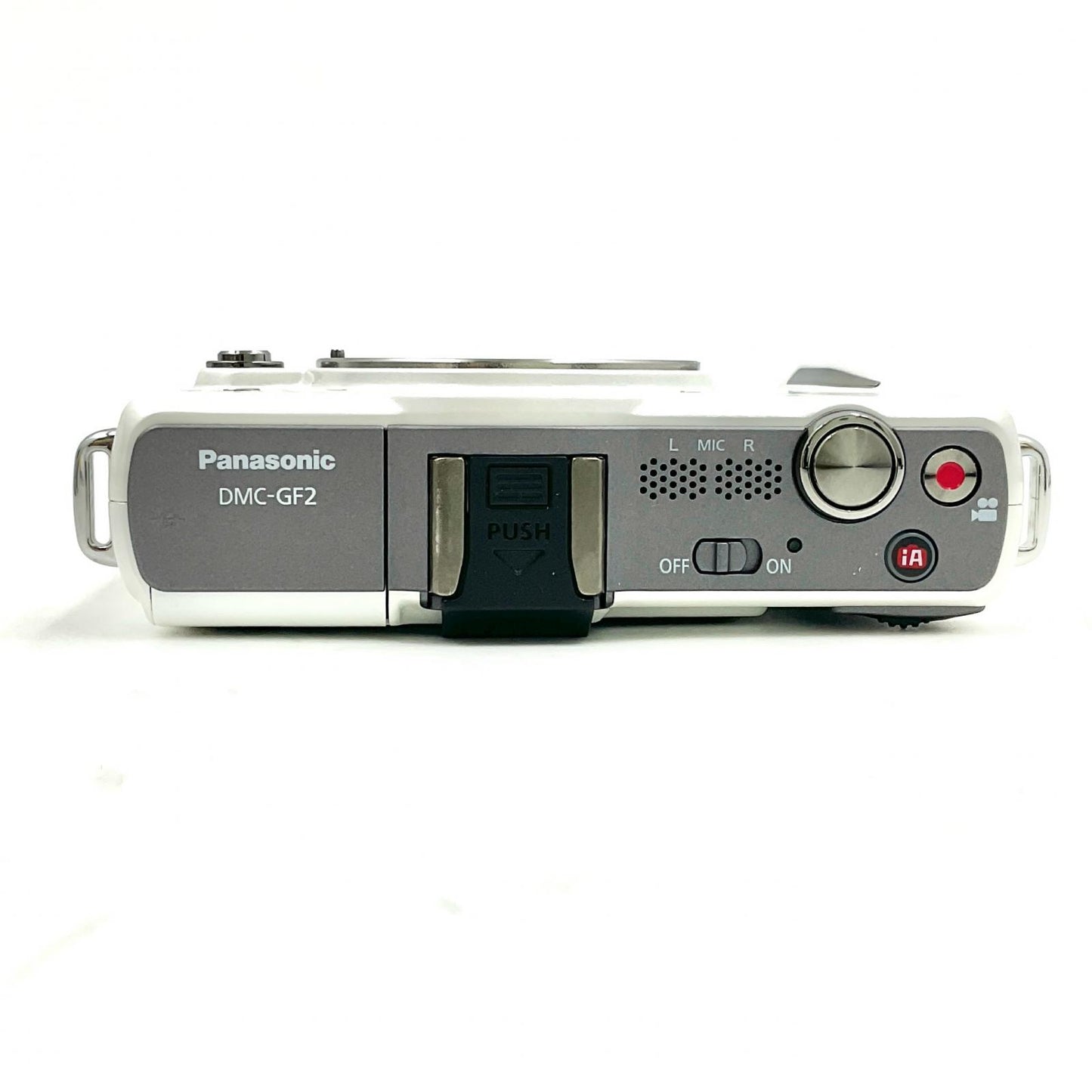 【全額返金保証】【最速発送】Panasonic デジタル一眼 LUMIX DMC-GF2 ボディ ホワイト 美品 動作確認済