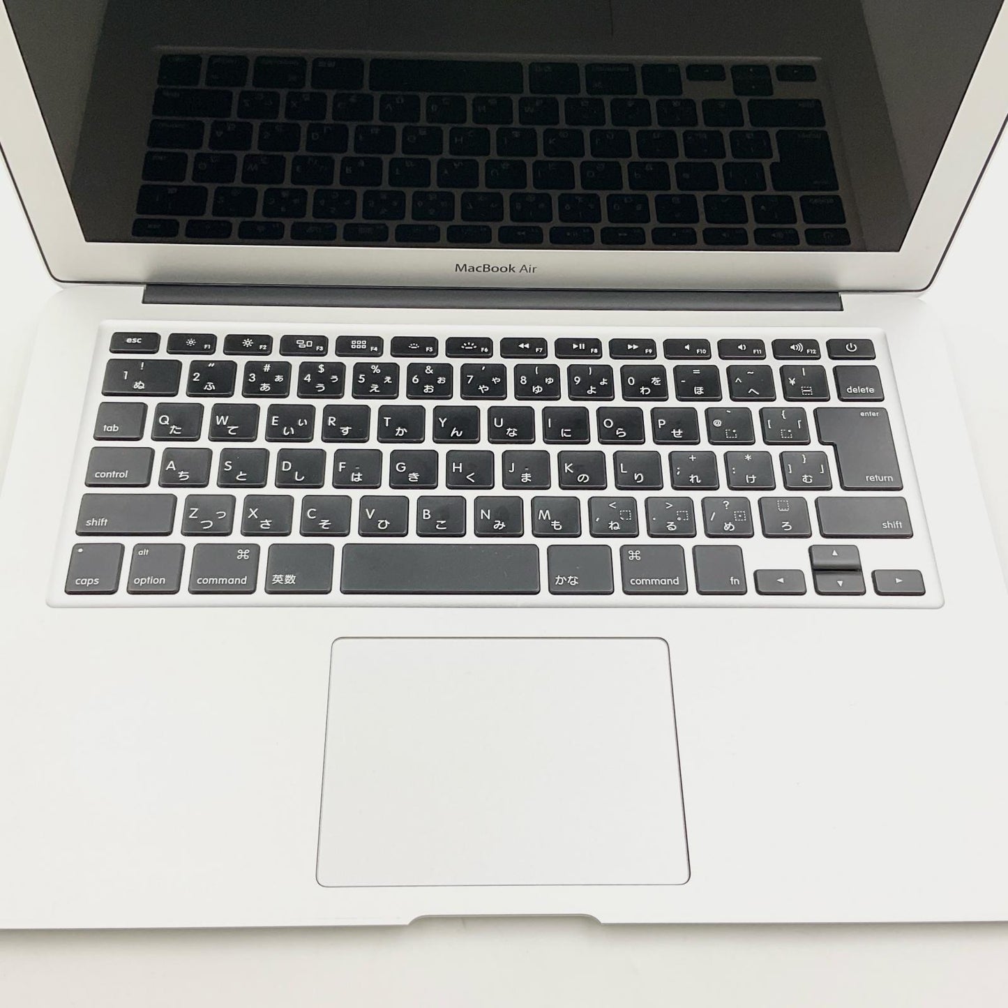 【全額返金保証】【最速発送】Apple MacBook Air 13.3インチ 2015 1.6GHz Intel Core i5 4GB SSD 128GB シルバー 93.7% 動作確認済