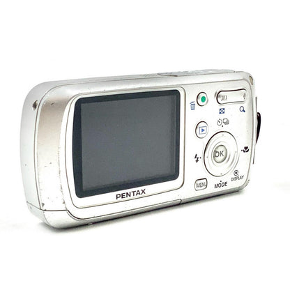 【最速発送】PENTAX コンパクトデジタルカメラ Optio WP　ブラック【難有】