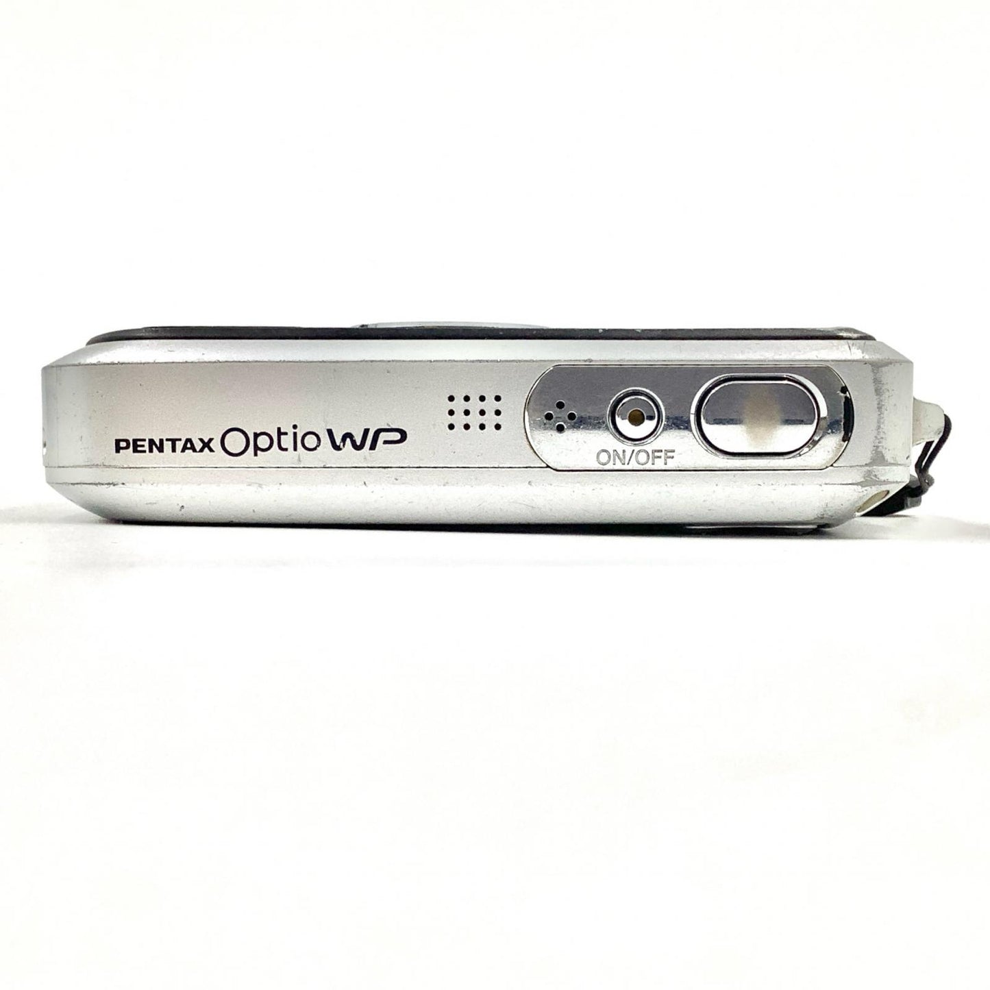 【最速発送】PENTAX コンパクトデジタルカメラ Optio WP　ブラック【難有】