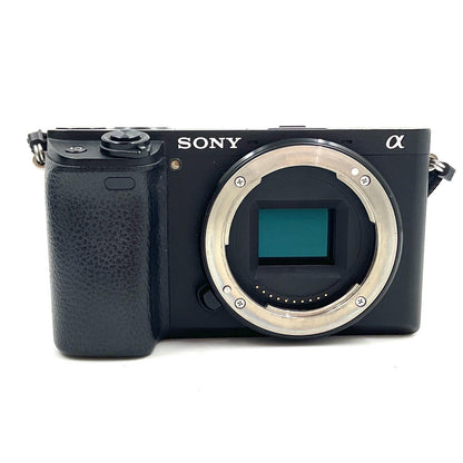【全額返金保証】【最速発送】Sony デジタル一眼 α6300 ILCE-6300 ボディ ブラック 動作確認済
