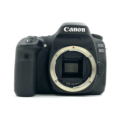 【全額返金保証】【最速発送】Canon デジタル一眼 EOS 80D ボディ ブラック 美品 動作確認済