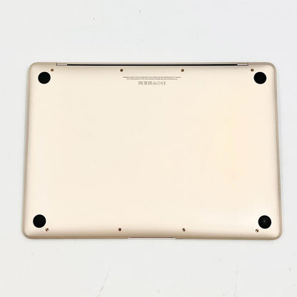 【全額返金保証】【最速発送】Apple MacBook 12インチ 2017 1.2GHz Intel Core m3 8GB SSD 256GB ゴールド 91.3% 動作確認済