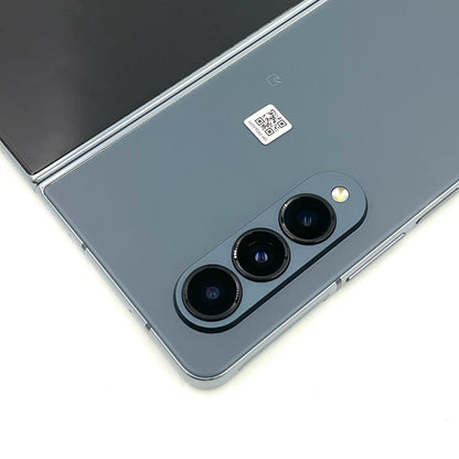 【全額返金保証】【最速発送】SAMSUNG Galaxy Z Fold4 256GB グレイグリーン au SIMフリー SCG16 白ロム 超美品 動作確認済